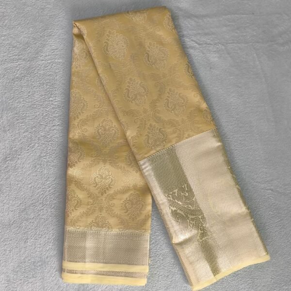 Pastel Semi Pattu Saree