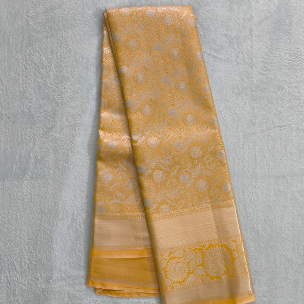 Pastel Semi Pattu Saree