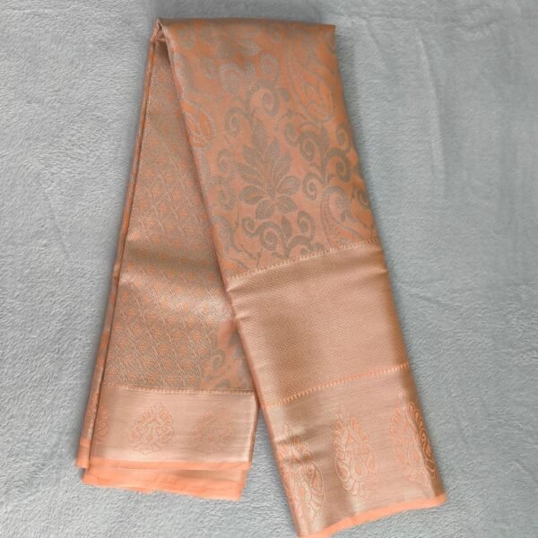 Pastel Semi Pattu Saree