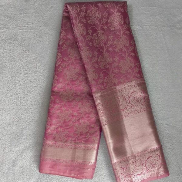 Pastel Semi Pattu Saree