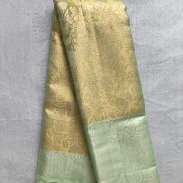 Pastel Semi Pattu Saree