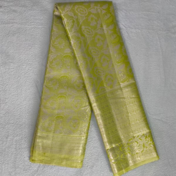 Pastel Semi Pattu Saree